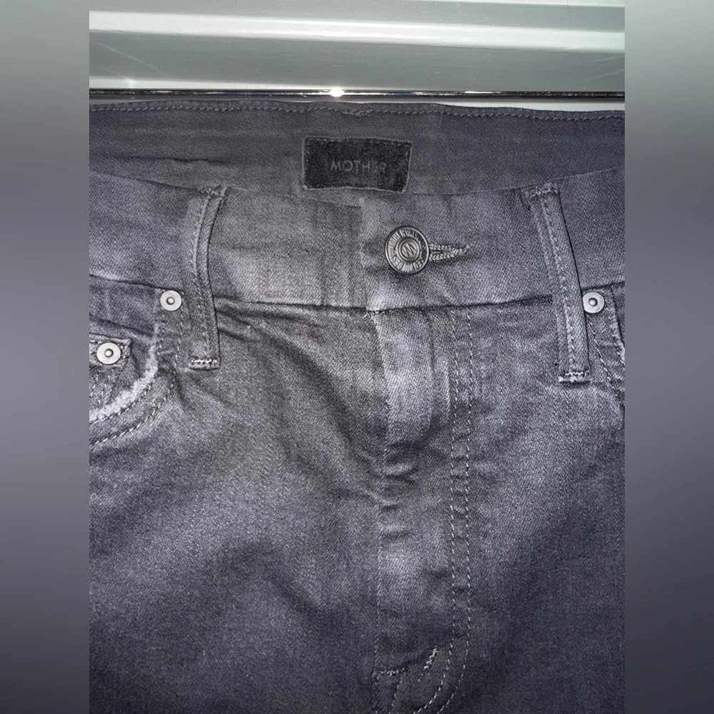 Mother Denim High Waisted Looker Jeans- Not Quilty One Liner-size 26 - Picture 8 of 16
